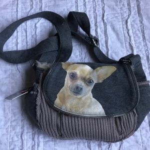 NWT Fuzzy Nation Chihuahua Bag